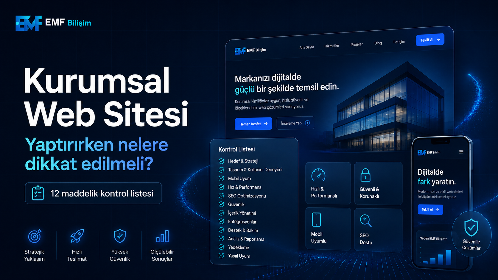 Kurumsal Web Sitesi Yaptırırken Nelere Dikkat Edilmeli? 12 Maddelik Kontrol Listesi